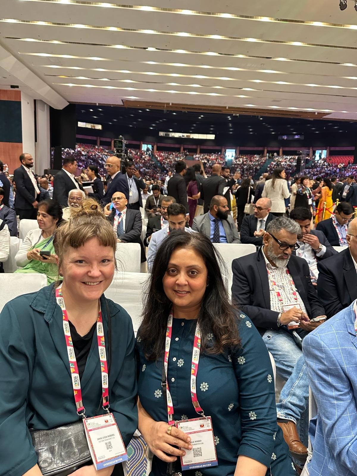 Julie Holt at Bharat Tex 2024