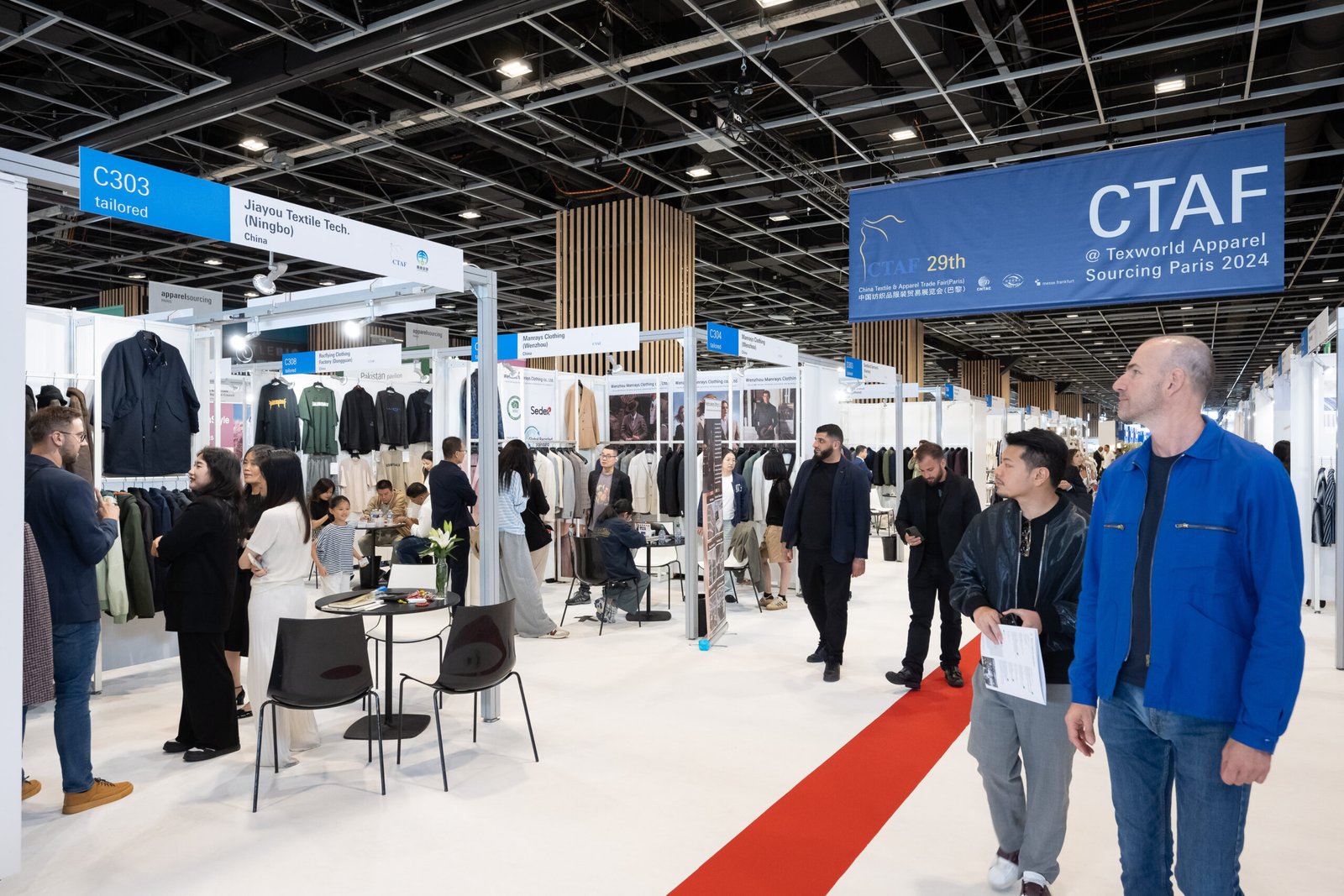 Texworld Apparel Sourcing Paris welcomes over 1,200 exhibitors from 25 countries | February 10-12, 2025. top fashion sourcing trade show. apparel sourcing. top garment brands.