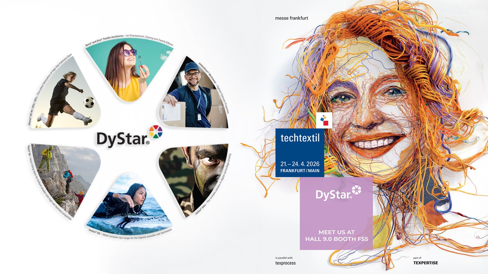 DyStar Drives Sustainable Innovation At Techtextil 2026 - Textiles ...